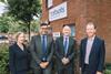 (l-r) Julia Allely (Director for Family Care), Pardeep Jassal (Director for Private Family), Stan Williets (Director for Trusts & Estates) with Dave Hodgetts (CEO of Talbots Law)