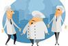 Too many cooks? illustration