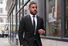 Kyle Walker arriving at the Central Family Court in London