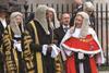 Lord chancellor David Lammy and Baroness Carr at the Opening of the Legal Year