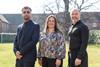 (L-R)- Raff Hussain, Katharine Sherratt, Daniel Rawcliffe