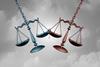 Justice scales legal battle