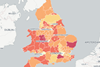 Legal aid desert map