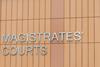 Magistrates' courts sign