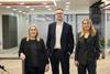 Hayley Steel, James Clark and Melanie McGuirk
