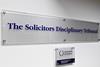 Solicitors Disciplinary Tribunal sign