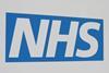 NHS sign