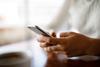 Woman on mobile phone