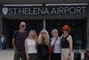 Outside St Helena airport 2026
