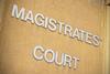 Magistrates' court sign