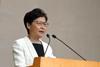 Chief Executive of China's Hong Kong Special Administrative Region (HKSAR) Carrie Lam