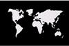 world map black