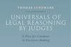 Universals of Legal Reasoning by Judges