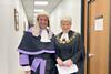 His Honour Judge Paul Hopkins KC and lady chief justice, Dame Sue Carr