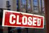 Closed sign