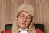 Judge sleeping