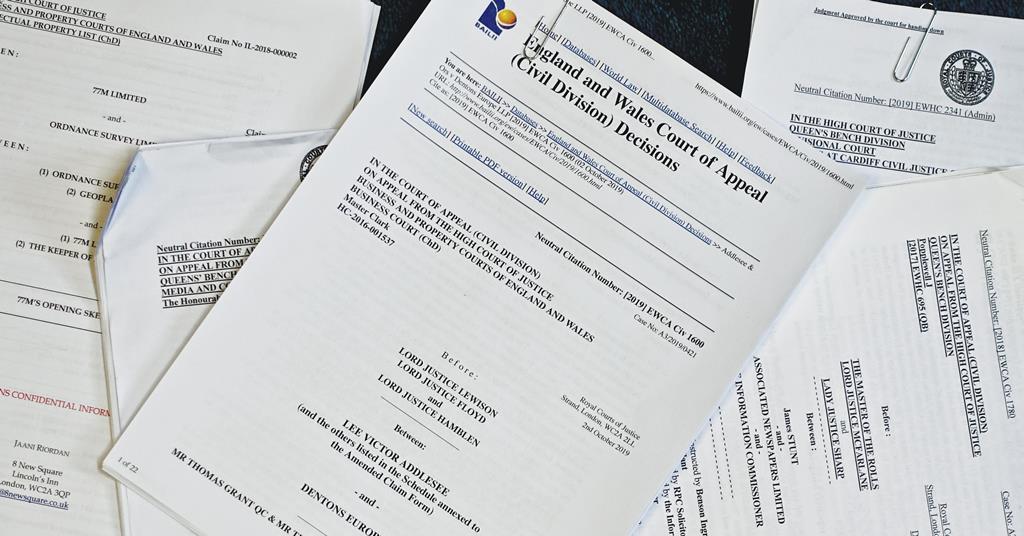 BAILII and MoJ clash over case law rights News Law Gazette