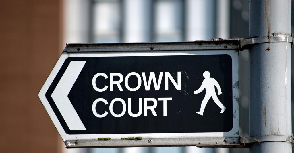 Crown Court sign