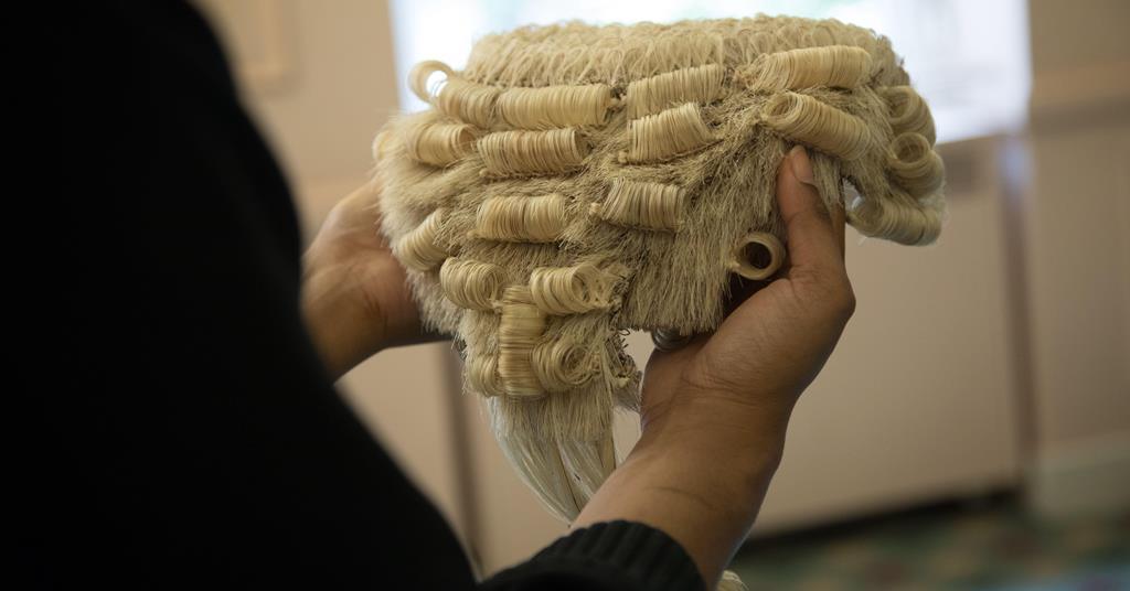 Barrister wig