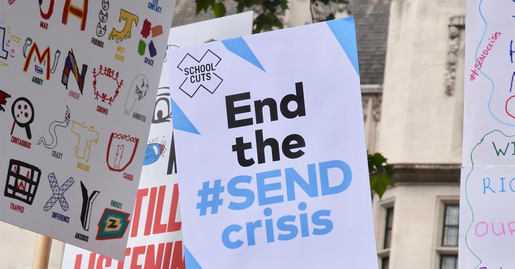SEND protest