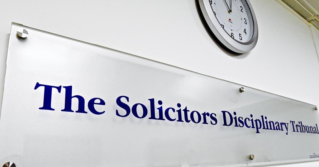 Solicitors Disciplinary Tribunal sign
