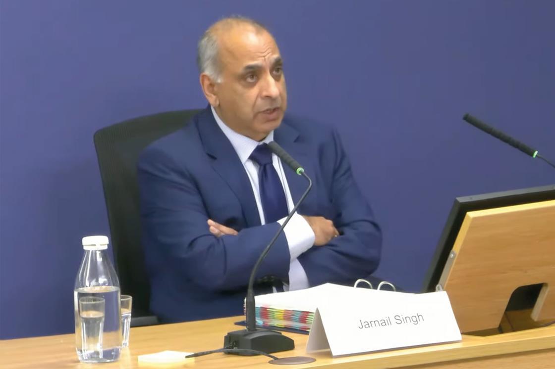 Senior Post Office lawyer Jarnail Singh was congratulated on conviction, Horizon inquiry hears
