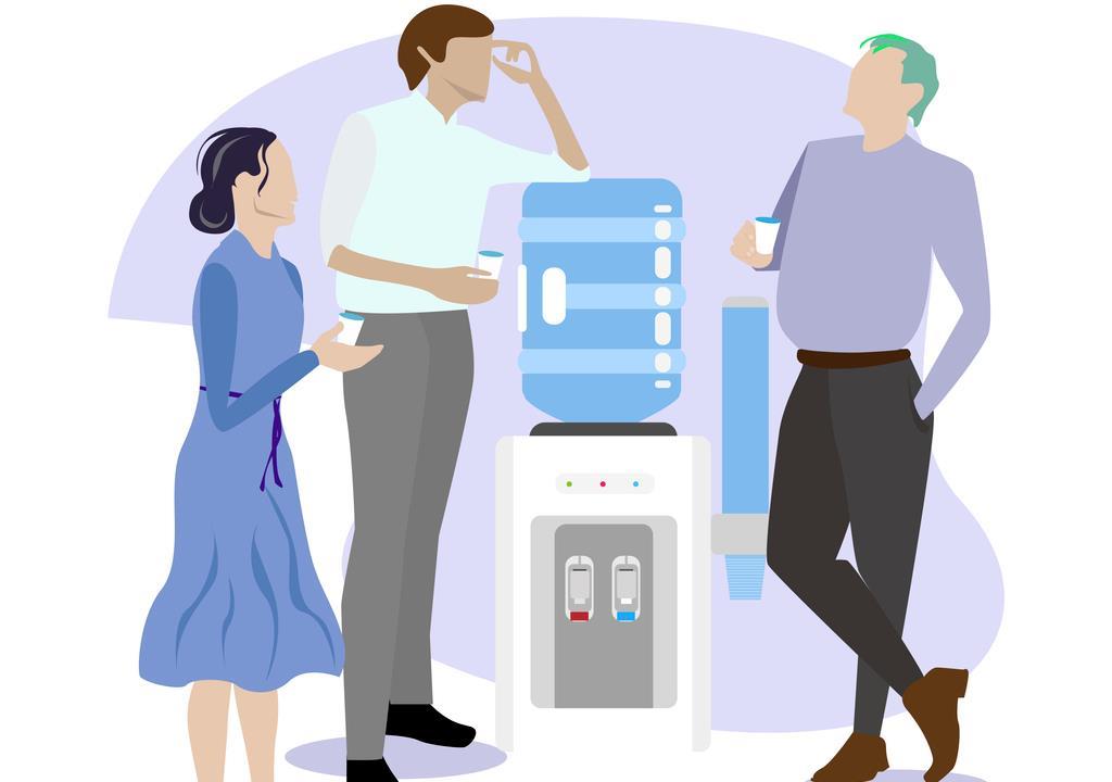 Missing those water cooler moments Feature Law Gazette