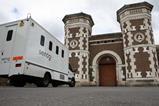 Serco van outside Wormwood Scrubs prison