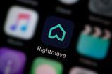 Rightmove app displayed on phone