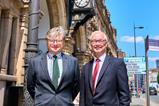 L-R Charles Prior and Paul Brant - landscape