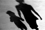 Shadows, silhouette, child, children, parent, family