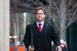 Dr Craig Wright arrives at the Rolls Building, London