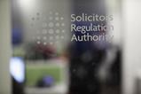 Solicitors Regulation Authority office sign