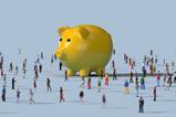 Piggy bank people