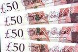 50 pound notes official social money