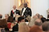 Lord chancellor and secretary of state for justice David Lammy speaking at the dinner to His Majesty's judges in Mansion House, London