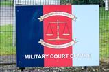 Military Court Centre sign
