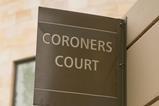 Coroners court sign