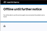 Legal Aid Agency website