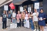 Fleet St strikers