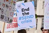 SEND protest