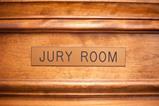 Jury room sign