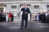 Andy Burnham outside Downing Street