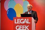 Master of the rolls Sir Geoffrey Vos speaks at Legal Geek