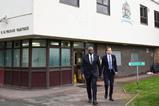 Deputy Prime Minister David Lammy departs HMP Gartree in Market Harborough