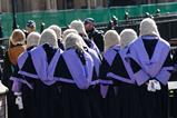Judges procession