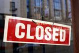 Closed sign