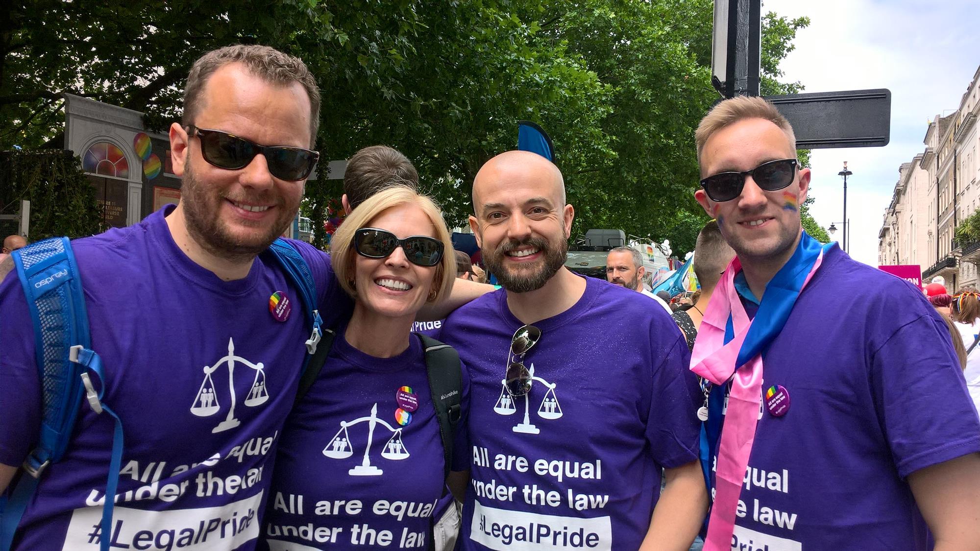 Law Society joins thousands in Pride march | News | Law Gazette