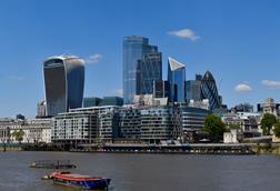 London City Skyline showing 22 Bishopsgate development