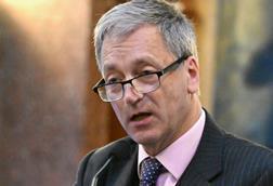 Portrait of Law Society president Richard Atkinson